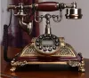Accessories Fashion antique telephone american vintage home phone old fashioned fitted/Redial / Handsfree / backlit version Caller ID