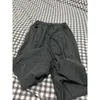 Pantaloni da donna Donne Donne grigio scuro Vintage largo y2k harajuku anni '90 per pantaloni della campione retrò di pantaloni a gamba ad alta vita jogger anni 2000 abiti