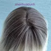Wig womens summer long hair is sweet and fluffy with a gradient dyeing on the top of head that fashionable popular internetN aturals imulationf ullh ead