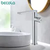 Robinets d'évier de salle de bain Becol de haute qualité Robinet de bain haut et court mélangeur à robinet froid BR-2024A96