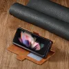 Hüllen Brieftasche Magnetic Flip Leder Hülle für Samsung Galaxy Z Fold 5 Z Flip 5fache 4 -Flip 4 -fach 3 Flip 3 Business Antidrop -Abdeckung
