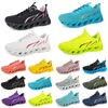 Style12 Men Women Running Shoes Sneaker Triple Black White Red Yellow Purple Green Blue Peach Pink Fuchsia Breathable Outdoor Trainer Sports Sneakers GAI