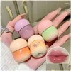 Lip Gloss Cute Pine Cone Mirror Milk Can Jelly Waterproof Lasting Glaze Whitening Matte Lipstick Korea Makeup Lips Oil Drop Delivery Ot5Fx