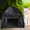 Katzenträger Kisten Häuser tragbarer Haustier -Playpen Cage Hidden Sports Zelt Faltbar Zaun Hundehaus 240426