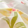 sets Cute Home Comforter Bedding Sets Washed Cotton Duvet Cover Flat Bed Sheet Set Twin Full Queen King Size Bed For Girls Couple