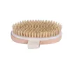 Cleaning Brushes Bath Brush Dry Skin Body Soft Natural Bristle Spa The Wooden Shower Brushs Without Handle Drop Delivery Home Garden H Otzoz