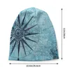 Berets Vintage Nautical Navigation Compass Map Ocean Unisex Bonnet Thin Hiking Hats Double Layer Hat Breathable Caps