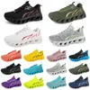 Style1 MEN MEN Women Running Schuhe Sneaker Triple Black White Rot gelb lila grün blau Pfirsich Pink Fuchsia atmungsaktiven Outdoor -Trainer Sport Sneakers Gai