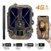 Caméra en direct 4K STROUIL 4G 30MP APPL CLULLD SERVICE HUNTING CAMERA 10000mAh Libattery Night Vision Po Traps HC940proli 240422