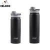 530/750 ml Bouteille thermos portable cycle en acier inoxydable Bicycle bouteille d'eau gym arbore grande bouteille d'eau voyage bouteille d'eau 240416