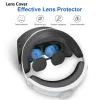 Lunettes 6 en 1 VR Couvertures de protection SET POUR PS VR2 TOUCH CONTRALLER ANTIBUMPING SILICON ANTISLIP CASE Eye Pad lens Cap