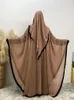 Vêtements ethniques Abayas musulmanes marocaine Caftan islamique pour femmes Fashion Pearl Kimono Robe Party Dress