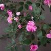 Декоративные цветы имитация цветочных розовых виноградных виноград