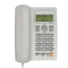 Accessories Desktop Corded Telephone with Caller ID Adjustable LCD Brightness Keypad Lock Wall Landline Phone for Home/Hotel/Office