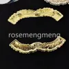 Spilla Designer Pins Crystal Letter Balches per uomini Donsp Regali Gift Regali per matrimoni di lusso 18K Oro Oro Abito da seno Broche Morti Sposare un accessorio regalo per feste di nozze