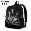 Backpack Bull'S Eye X'S Three Outdoor Hiking Waterproof Camping Travel Darts Dartboard Games Fun Bulls Things To Do Bar