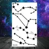 Tattoo Transfer 3D Constellation Rose Mountains Tatoos Temporary Tattoos For Women Men Star Moon Sun Realistic Fake Tattoo Small Washable Tatoos 240427