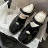 Casual Shoes Design Women Split Toe Genuine Leather Cross Strap Black Sandals British Fashion Party Sandalias Zapatos 3C