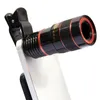 NOUVEAU 2024 Clip universel Clip universel 20x / 12x / 8x Téleme-caméra de téléphone Zoom téléobjectif monoculaire Télescope monoculaire Téléphone Universal Optical Telescope Lens Kit2.1.