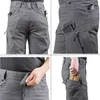 Shorts maschile maschile urbano impermeabile per carico tattico pantaloncini da uomo camuffi esterni pantaloni di asciugatura rapida traspirante pantaloncini casual estivi j240426