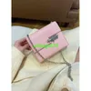 Verrou Handbag Luxury Leather Shoulder Bags High Quality Pink Leather Bolt Bag for Springsummer 2024 Single Shoulder Crossbody Chain Small S have logo HB4NNG