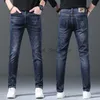 Designer Jeans for Mens Luxury end Men's Jeans Casual Slim Fit Small Foot Elastic Cotton Embroidery Brand Jeans for Men 2031