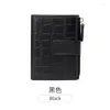 Wallets Fashionable Women's Folding Short Wallet High Quality PU Leather Zipper Solid Color Versatile ID Window Small