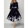 Casual Dresses Winter Dress for Women Plus Size Christmas Year