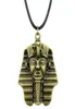WYSIWYG 5 stuks Lederen ketting Kettingen Hangers Choker Kraag Vrouwen ketting sieraden Egyptische farao 36x28mm N6A114175322457