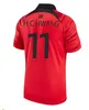 Südkorea Fußballtrikot neu 2024 2025 Heung-min Sohn Kang in der Lee Nationalmannschaft 23 24 25 Fußball-Hemd-Männer Kids Kit Home Away MEN Uniform Red Black Fan Player Version