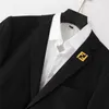 Projektant mody man garnitur kurtki blezer płaszcza dla mężczyzn stylist listu haft haftowe długie rękawowe przyjęcie ślubne Blazers #28