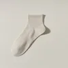 Luxury Designer Cotton Socks For Men Women Black Tube Breathable solid color white socks high elasticity men's socks 5 pairs Sock /wholesalers