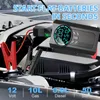 8400 mAh Portable d'urgence Car Starter: voiture Uralth Start Pump Pump Pumple Porte de batterie Portable Éclairage d'éclair