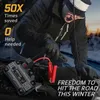 Auto Jump Starter 4000A Peak (tot alle gas- of 2,64 gal dieselmotor, 50 keer) 12V Auto Booster Batterij met snelle lader Smart Jump Cables