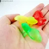 Sand Play Water Fun 10 Simulated Goldfish Baby Bath Toys Soft Rubber Fish Childrens Toys Water Games Strand speelgoed educatief speelgoed voor kinderen leren Q240426