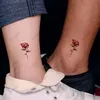 Trasferimento tatuatore 15 pezzi impermeabili di tatuaggi temporanei tatuaggi valentino day fiore cuore orso tatto falso flash tatoo tatato per donne uomini 240426