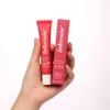 Lip Balm Butter Butter Tube Pacote de cereja cor rosa hidratante nutritivo nutriente luminoso lamacos secos e rachados Cuidado com maquiagem colorida