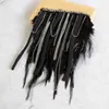 Brooches 1pcs Feather Dress Shoulder Accessories Fringed Epaulettes Metal Chain Stage Decorative Clothing For Women
