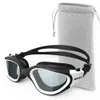 Erwachsene Anti-Fog-UV-Schutzlinsen Männer Frauen klären Linsen Schwimmbrillen wasserdicht verstellbare Silikonschwimmbäume in Pool 240412