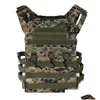 Men'S Vests Mens Hunting Tactical Body Armor Jpc Molle Plate Vest Outdoor Cs Game Paintball Airsoft Military Equipment 230111 Drop D Dhydv
