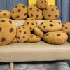 Pillow Cookie Creative Lifelike Living Room Sofa Funny Lovely Biscuit Shape Plush Bedroom Bed Waist Toy For Children