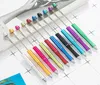 USA Handmade Workshop Colorful Add a Bead Beadable Pens Promotional DIY Ball Pen Sturdy Full Metal Beadable DIY P2951240