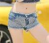 Shorts femminile Nuovi cortometraggi di jeans sexy sexy Shorts Super Basse Nightclub Micro Shorts Jeans Feminino Y240425