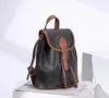 Donne retrò borse di design per cellin originale Spring Nuovo zaino Genuine in pelle Guida in pelle Trendy Backpack Acack Style Book Bag con logo originale di alta qualità