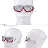 Miopia Nadver óculos de ouvido -2,0 a -9,0 Piscina de prescrição Piscina de gama anti nevoeiro homens homens ópticos óculos de natação à prova d'água 240412