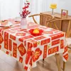 Table Cloth Nappe De Anniversaire Mantel Mesa Rectangular Decoration Mariage 48TUSTWSTB01