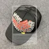 KAPital Hat Fashion Baseball Cap Sugar Colored Patchwork Letter Print Sun Shading Truck Driver Hat Hat Casual Compras Japonês Trend 5791