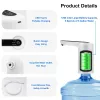 Dispenser Saengq Su Şişesi Pompası Elektrikli Su Dispenser Pompası USB Şarj Otomatik Su Pompası Otomatik Anahtar İçme Dispenser