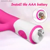 Andra hälsoskönhetsartiklar 30 Speed ​​Rabbit Vibrator för kvinnlig klitorisstimulering Vaginal Orgasm Silikon G-Spot Vibration Kvinnliga vuxna produkter Q240426