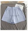 Women's Shorts Silky air layer wide-leg home shorts for women summer Korean style loose thin high-waist casual cool sports hot pants d240426